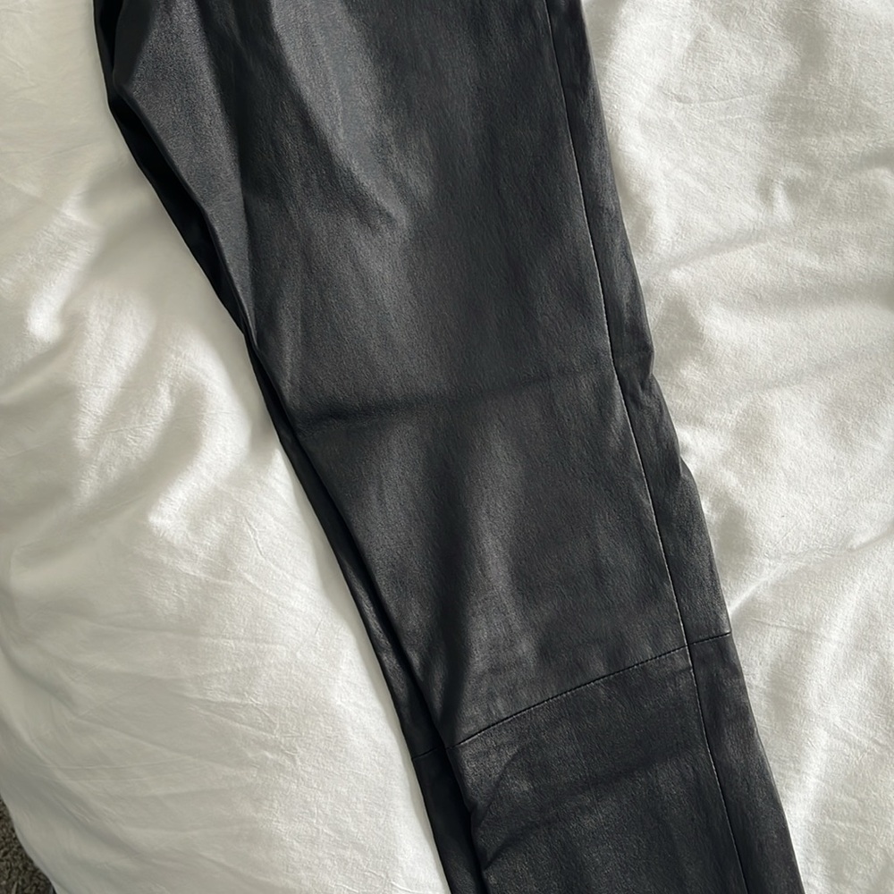 Yves Saint Laurent Leather Pants - Picture 7 of 7